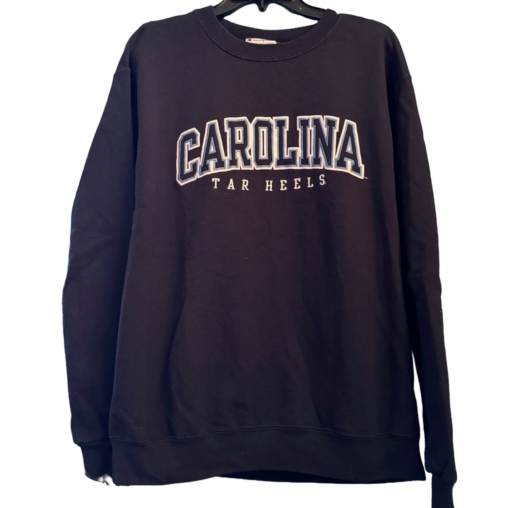 UNC University of North Carolina Tar Heels Champion Crewneck Sweatshirt, Large